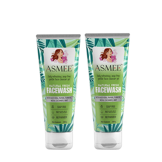 Asmee Natural Fresh Facewash (Pack of 2)