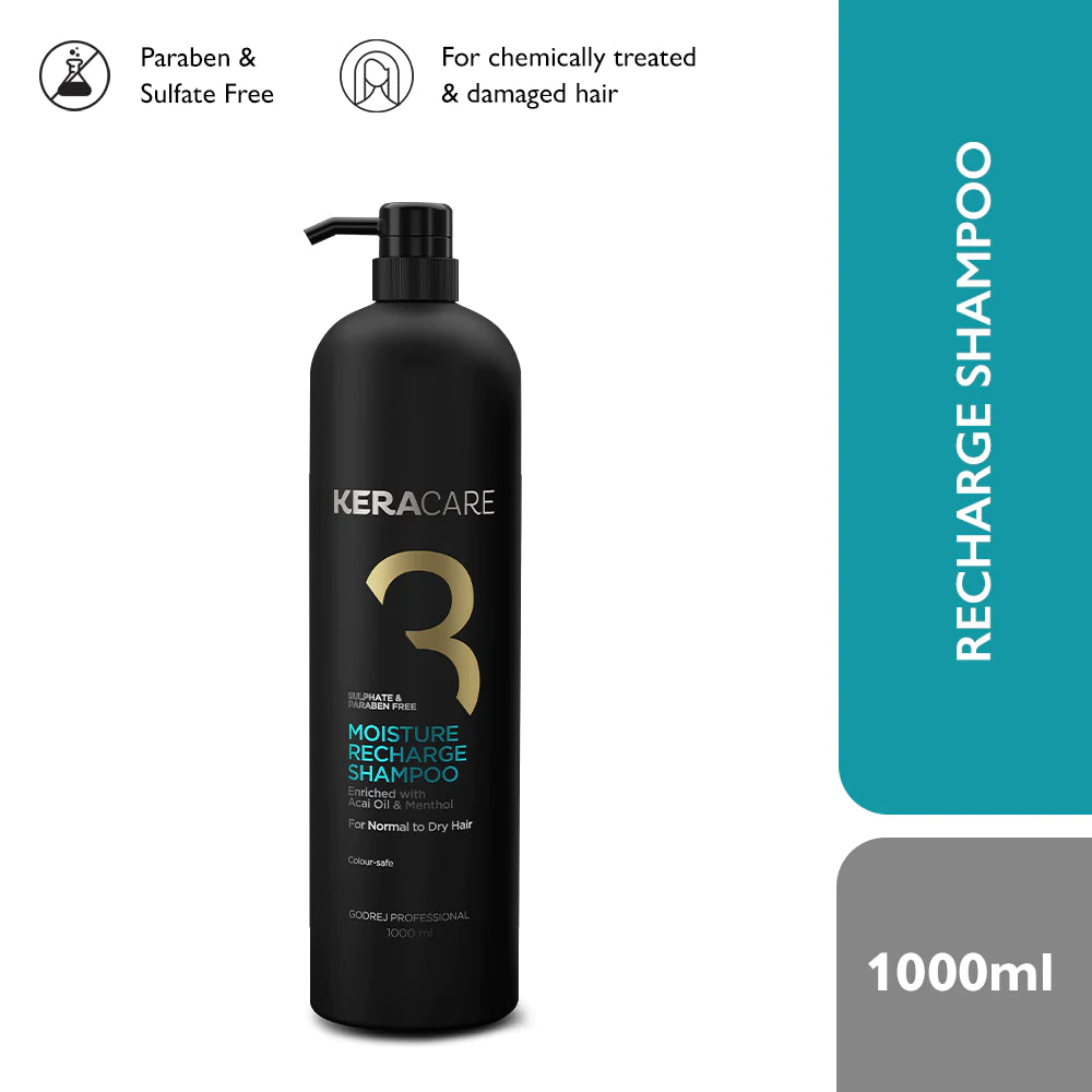 Keracare Moisture Recharge Shampoo for Shiny Hair