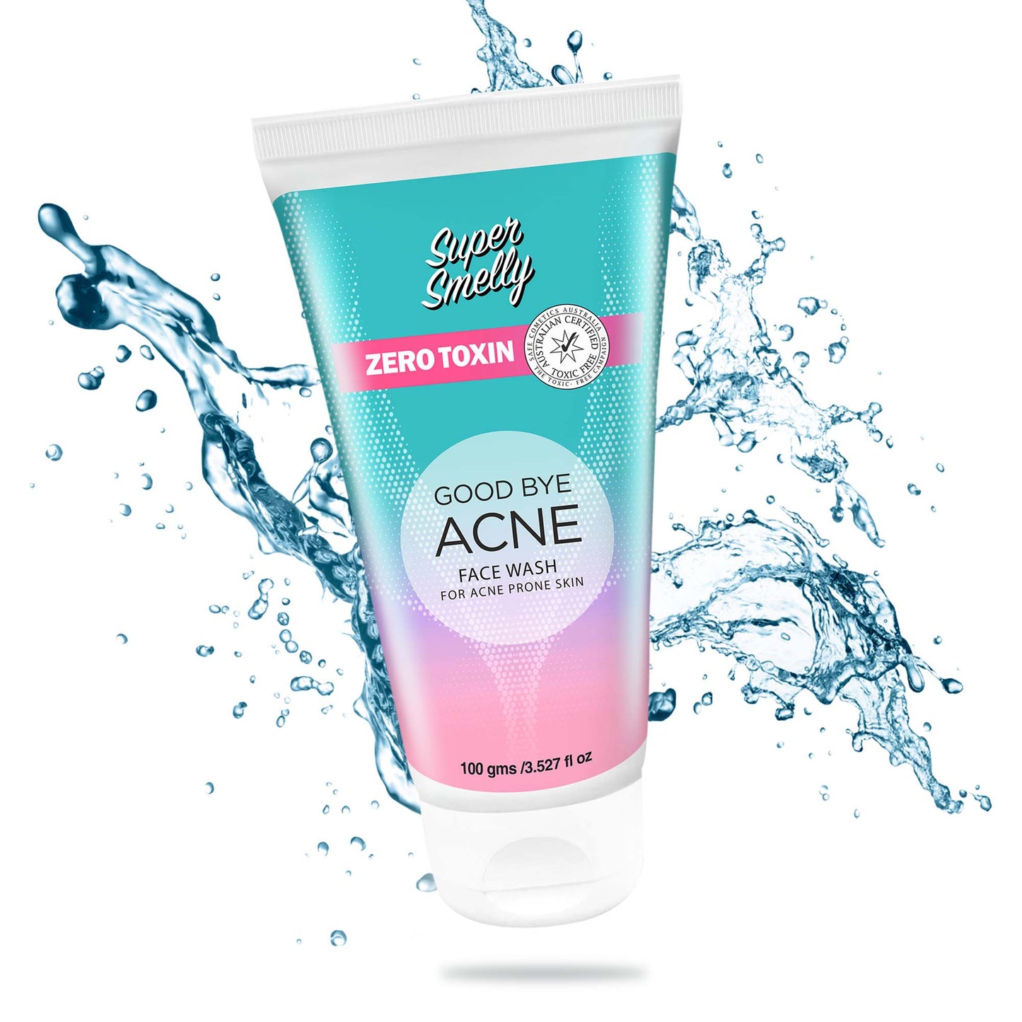 Super Smelly Goodbye Acne Face wash