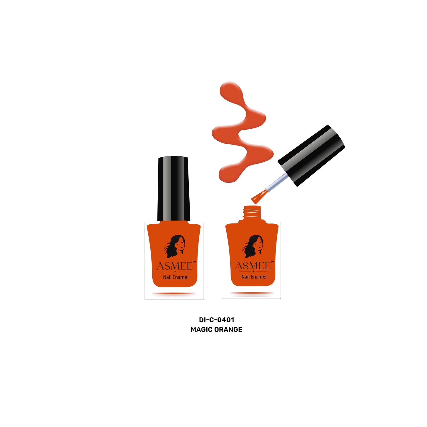 Orange Nail Polish