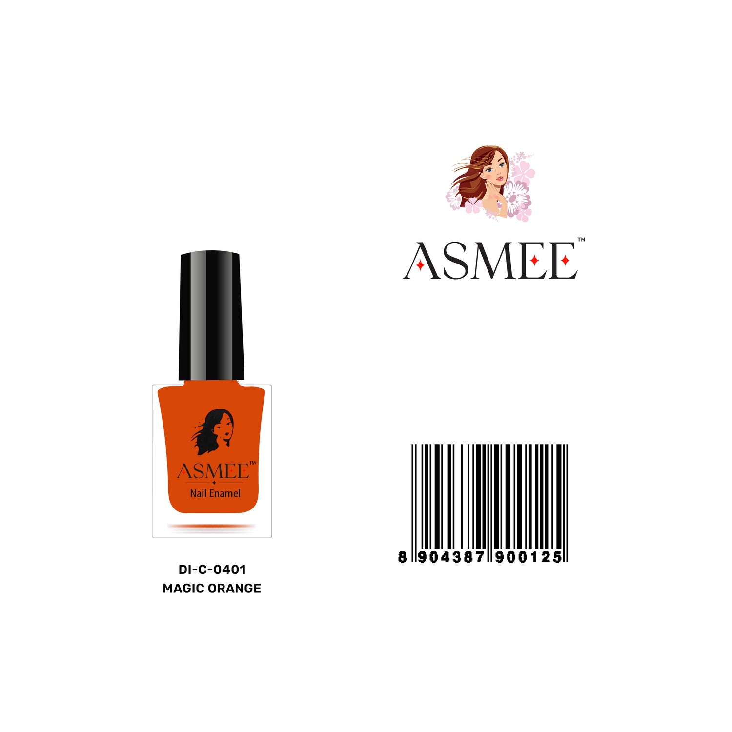 Orange Nail Polish