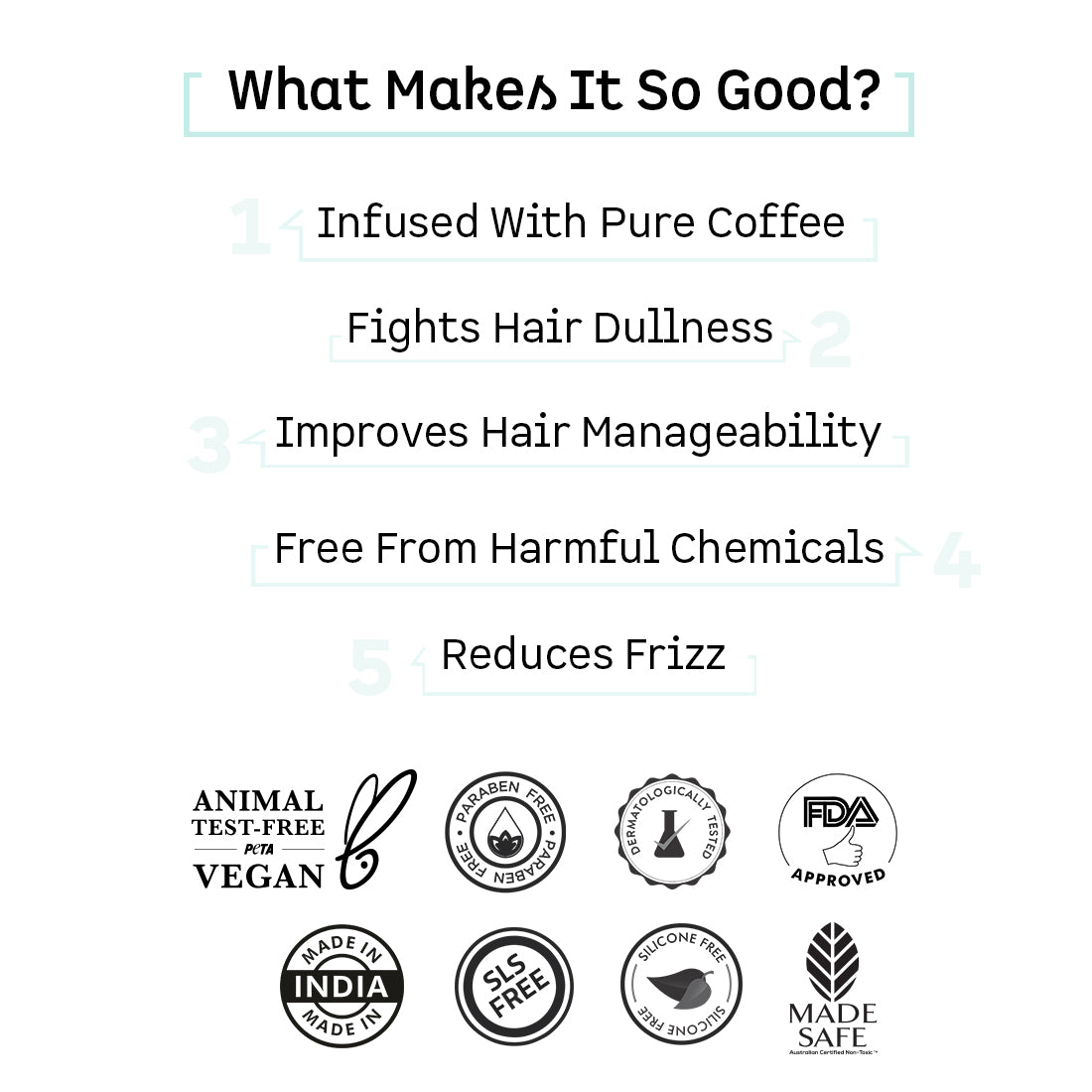 mCaffeine Coffee Hair Serum