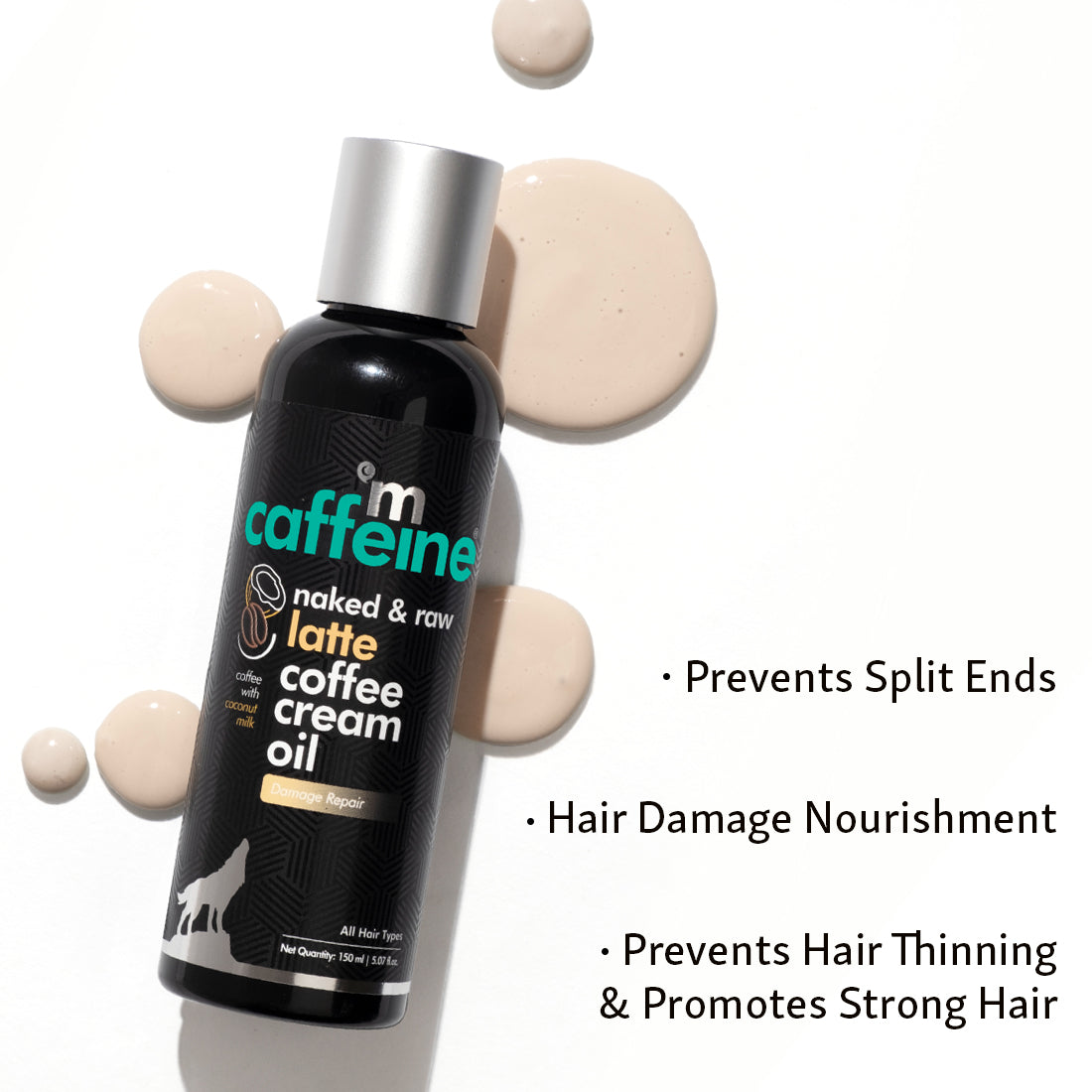 mCaffeine Coffee Scalp & Hair Cream Oil
