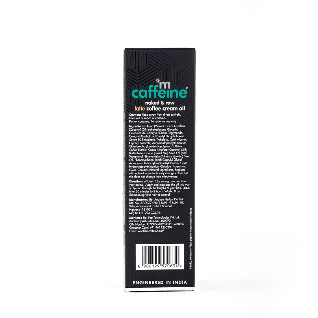 mCaffeine Coffee Scalp & Hair Cream Oil