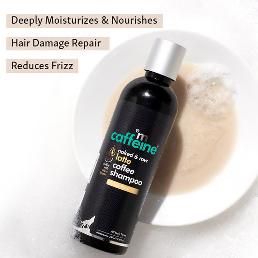 mCaffeine Latte Coffee Shampoo