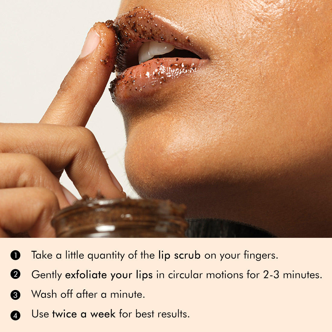 mCaffeine  Lip Scrub