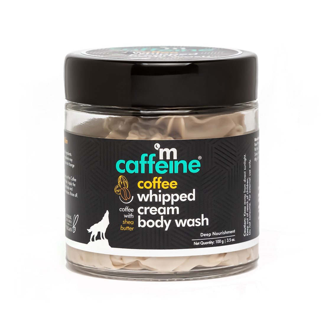 mCaffeine Coffee Whipped Cream Body Wash (Deep nourishment for soft & smooth skin )