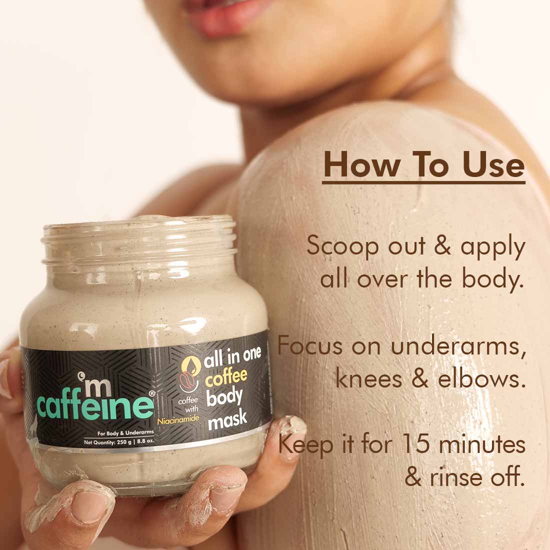 mCaffeine All in one Coffee Body Mask