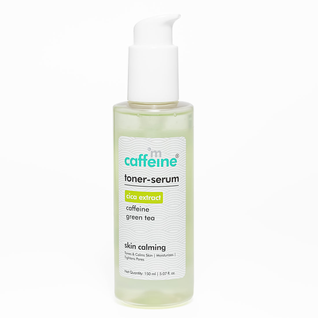 mCaffeine Cica 2in1 Toner-Serum with Green Tea - Calms & Tones Skin, Tightens Pores & Moisturizes