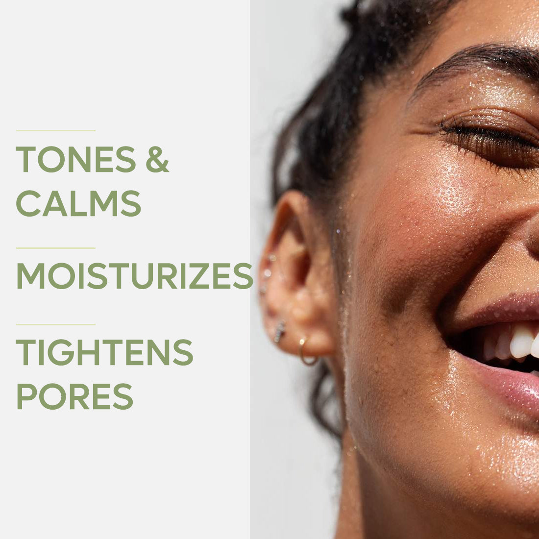mCaffeine Cica 2in1 Toner-Serum with Green Tea - Calms & Tones Skin, Tightens Pores & Moisturizes