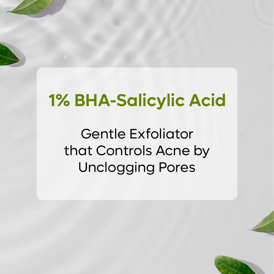 mCaffeine Green tea body wash with BHA Salicylic acid - 1%