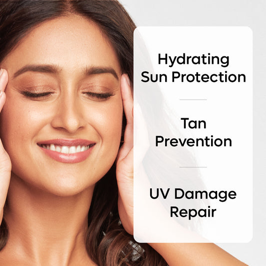 mCaffeine Green Tea Lotion Sunscreen SPF 50 PA ++