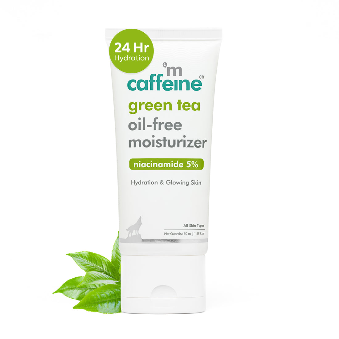 mCaffeine Green Tea Oil-Free Moisturizer with Niacinamide 5%