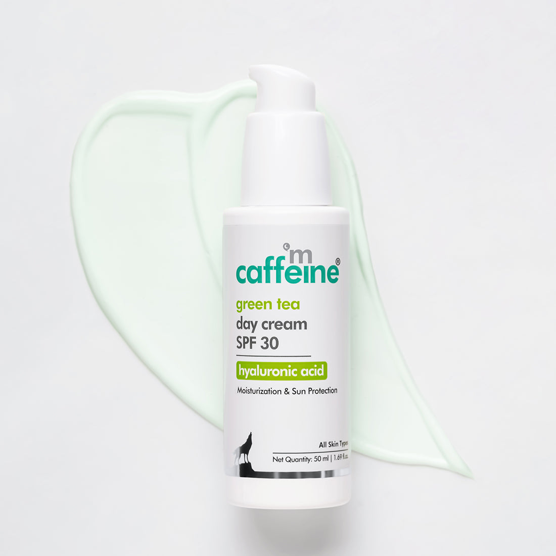 mCaffeine Green Tea day cream SPF 30 with hyaluronic acid