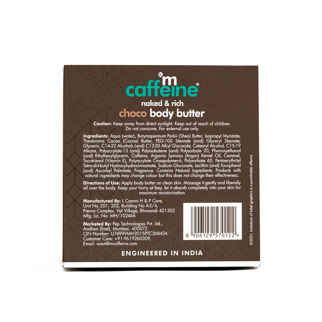 mCaffeine Choco Body Butter