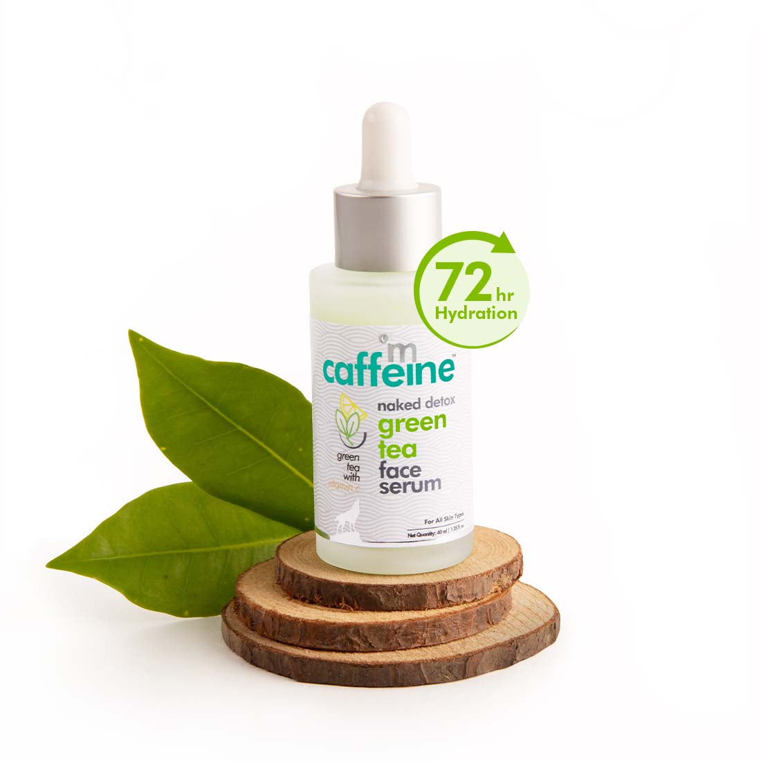 mCaffeine Naked Detox Green Tea Face Serum