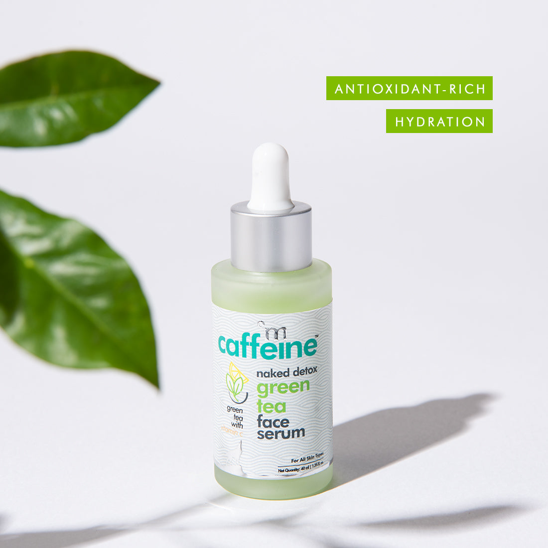 mCaffeine Naked Detox Green Tea Face Serum