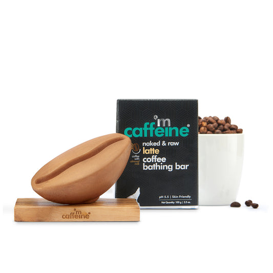 mCaffeine Latte Coffee Bathing Bar