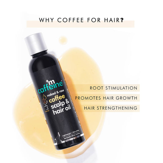 mCaffeine Coffee Scalp & Hair Oil