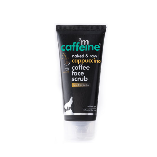 mCaffeine Cappuccino Face Scrub