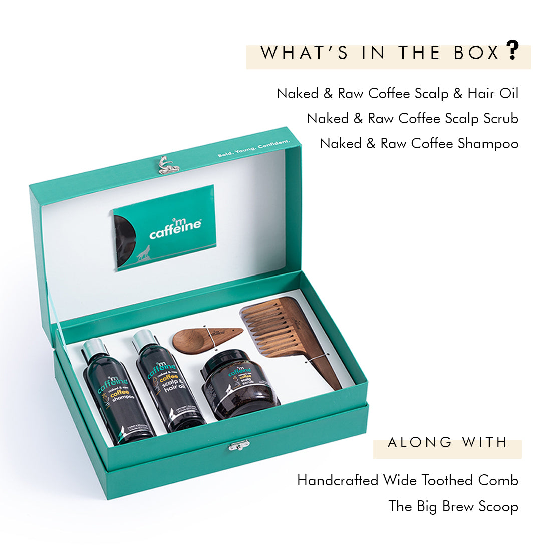 mCaffeine Limited Edition Coffee Brew - Hair Care Gift Kit