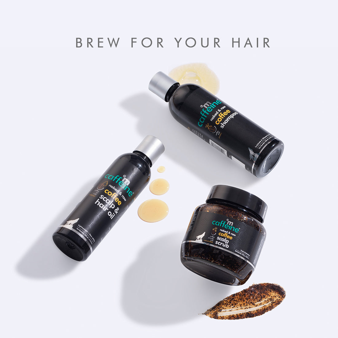 mCaffeine Limited Edition Coffee Brew - Hair Care Gift Kit