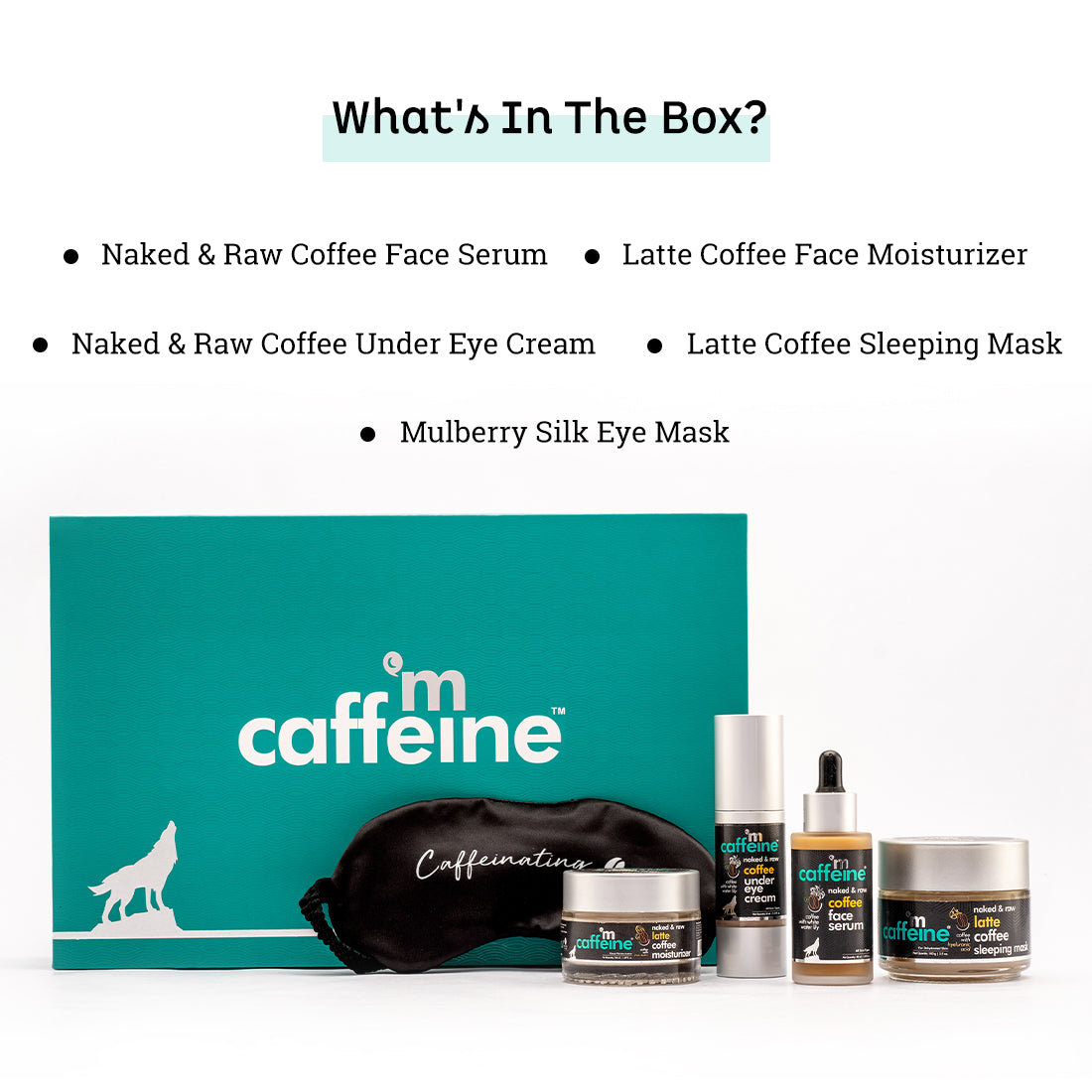 mCaffeine Pro Coffee Night Skincare - Gift Kit