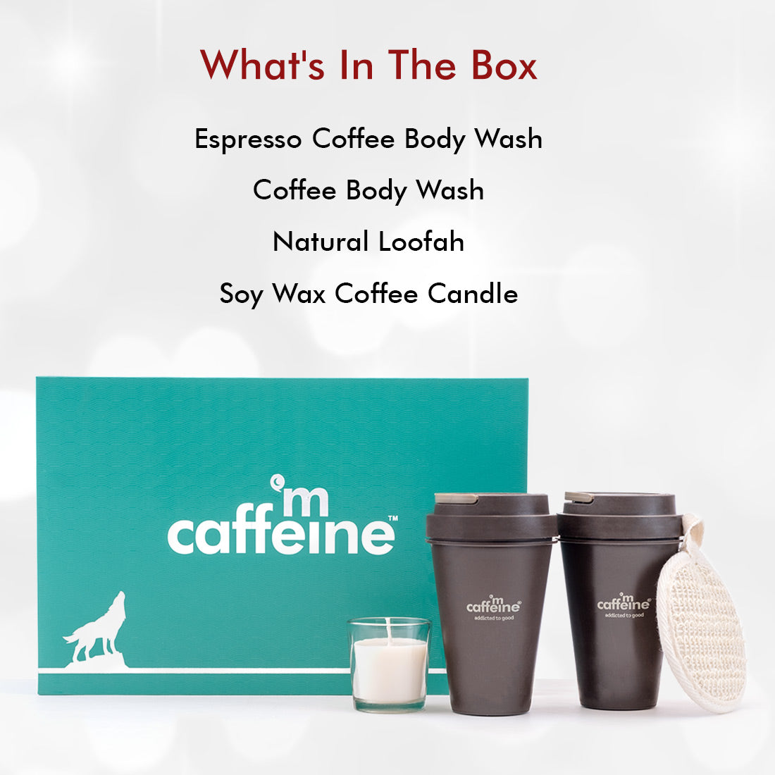 mCaffeine Shower Gift Set