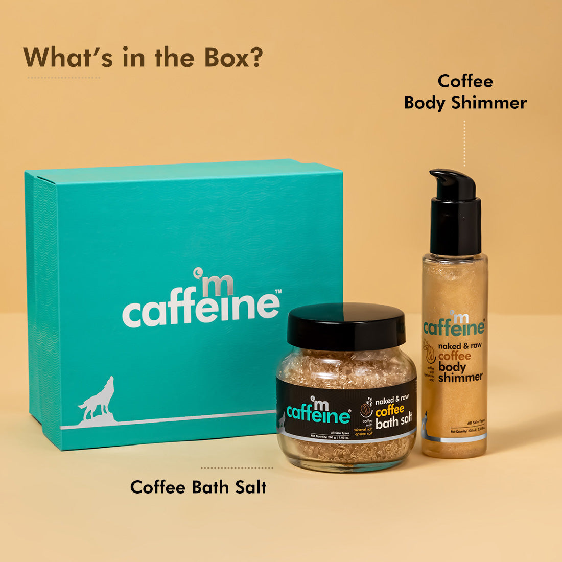 mCaffeine Coffee Shower to Shine Body Gift Kit