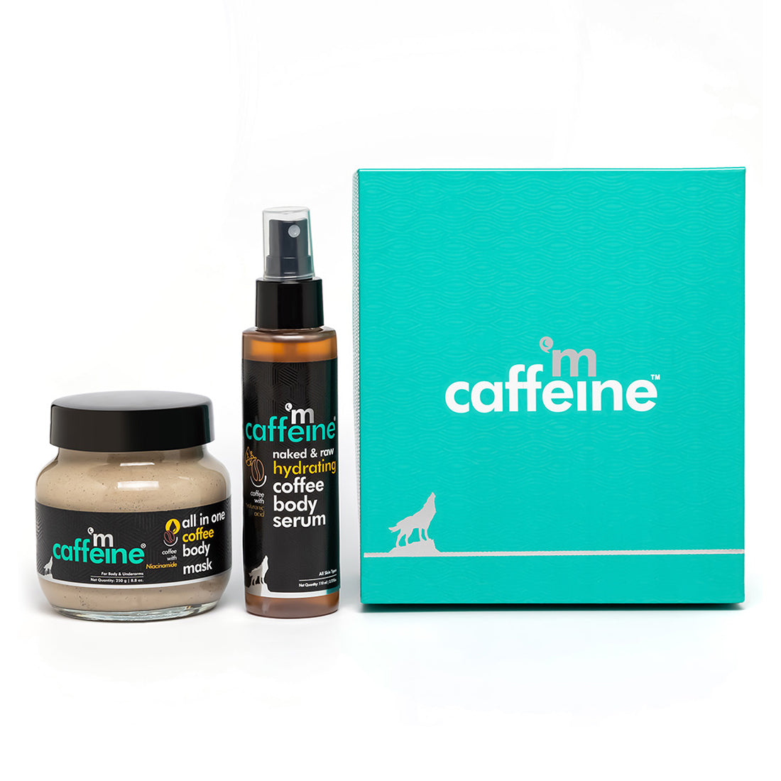 mCaffeine Coffee Quick Glow-up Body Gift Kit