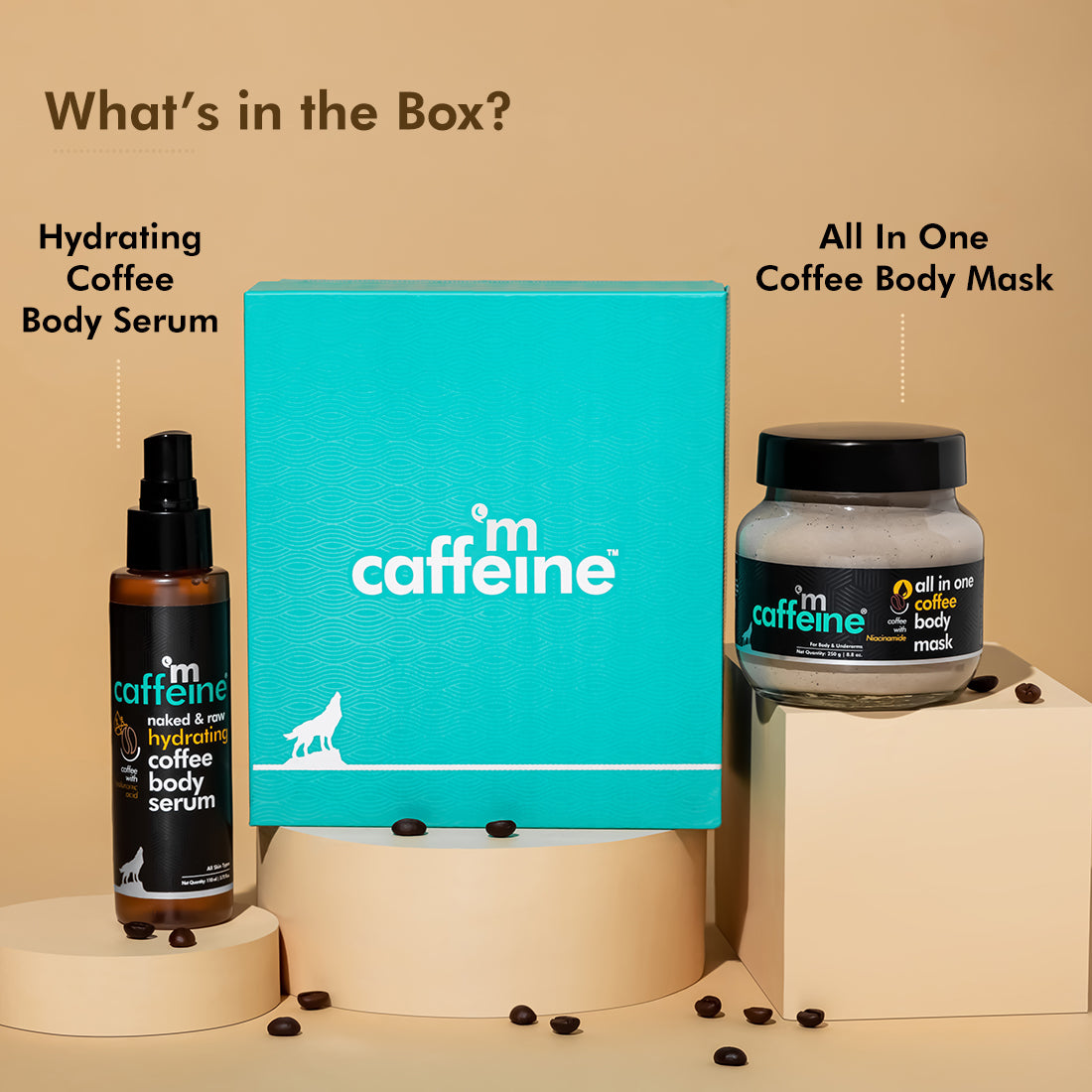 mCaffeine Coffee Quick Glow-up Body Gift Kit