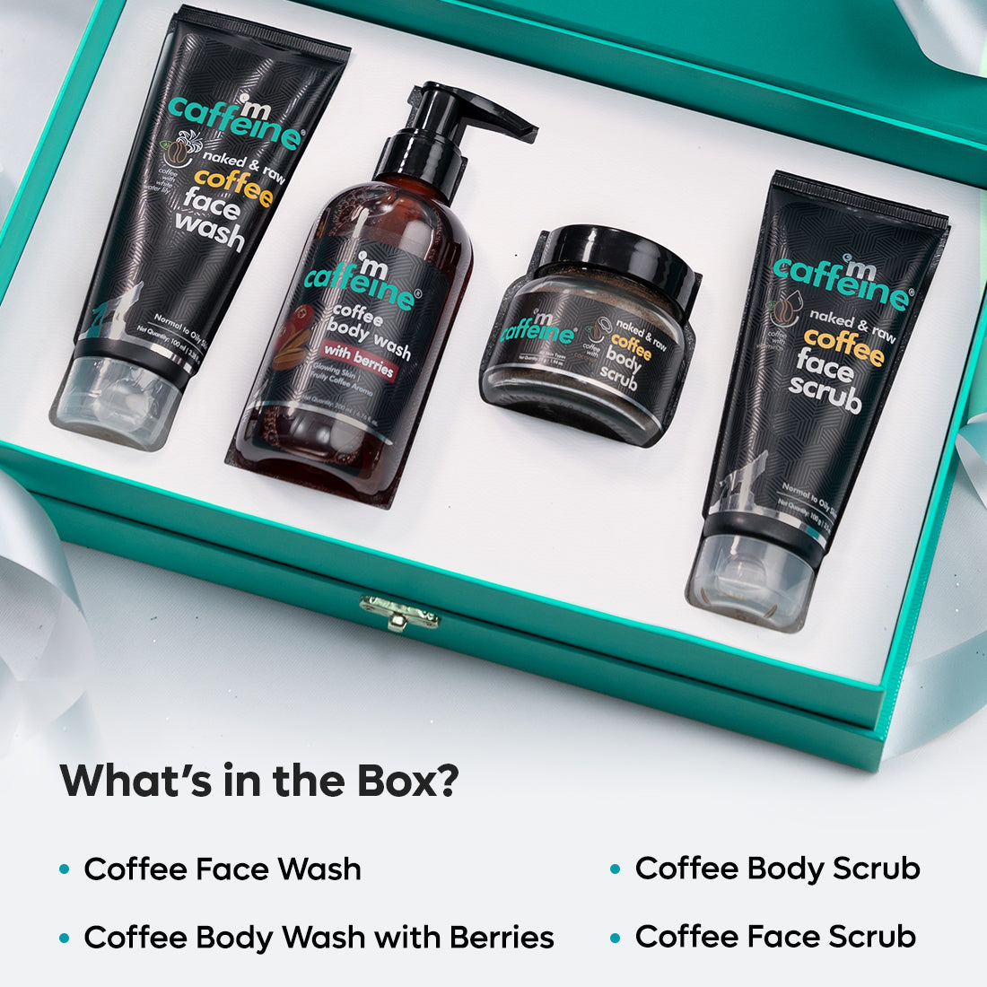 mCaffeine Coffee Shower Temptations Gift Kit