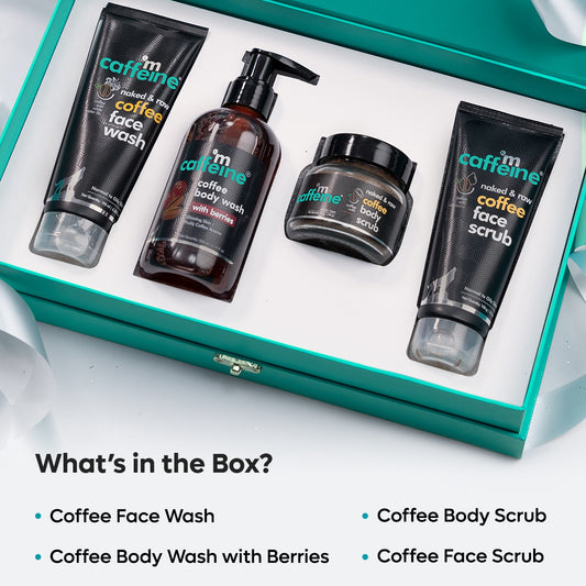 mCaffeine Coffee Shower Temptations Gift Kit