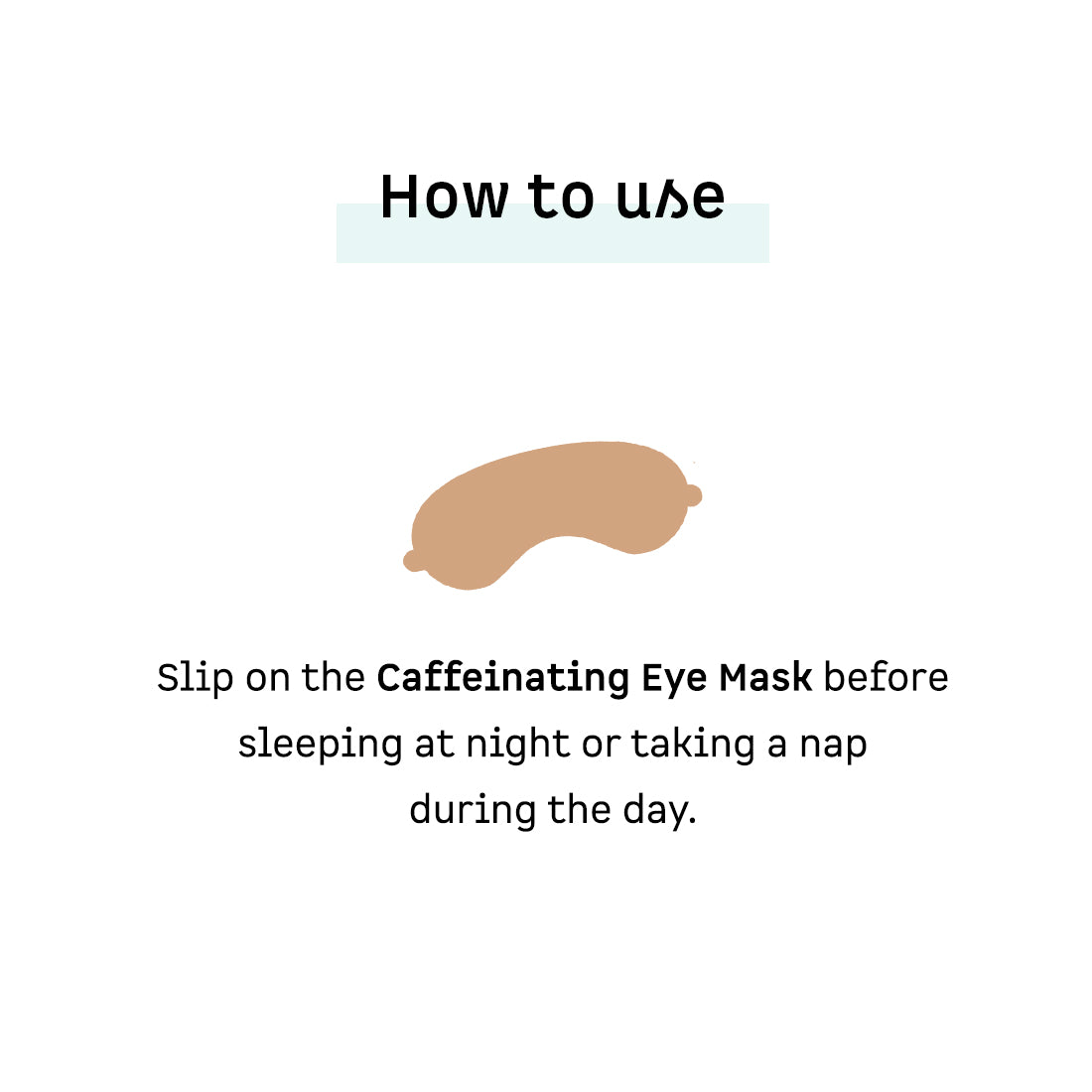 mCaffeine Eye Mask