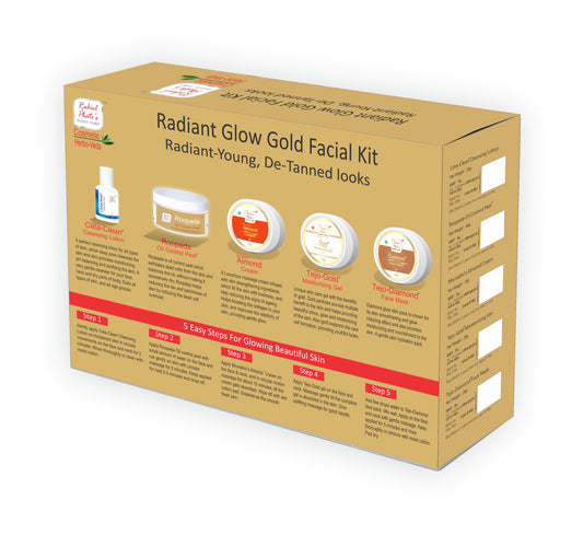 Radiant Glow Gold Facial Kit