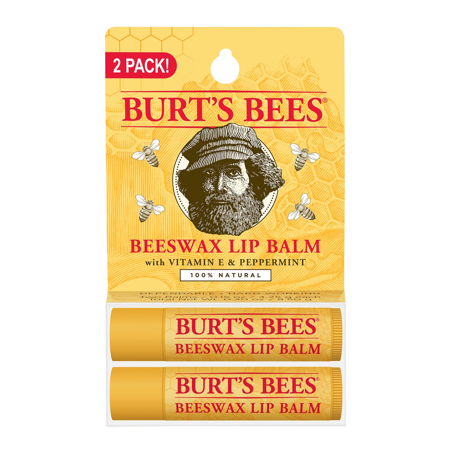 Beeswax Lip Balm - Original as it gets, just like you.