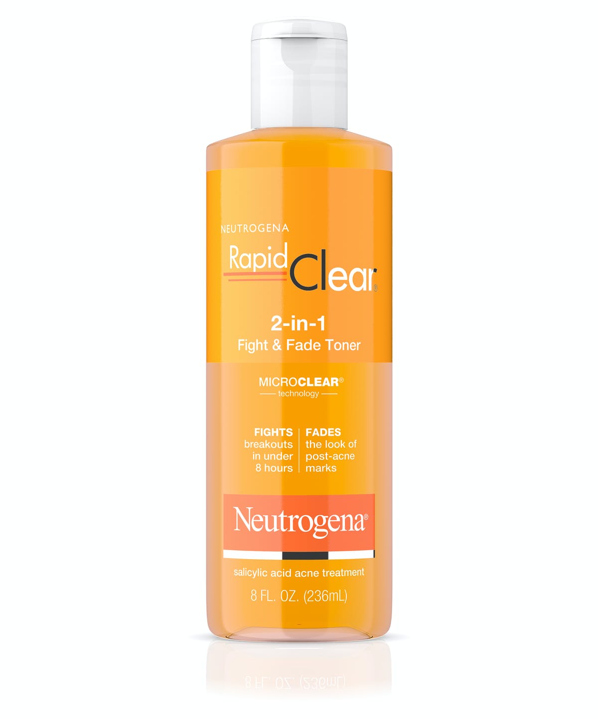 Neutrogena Rapid Clear 2-in-1 Fight & Fade Toner 8 fl oz product package