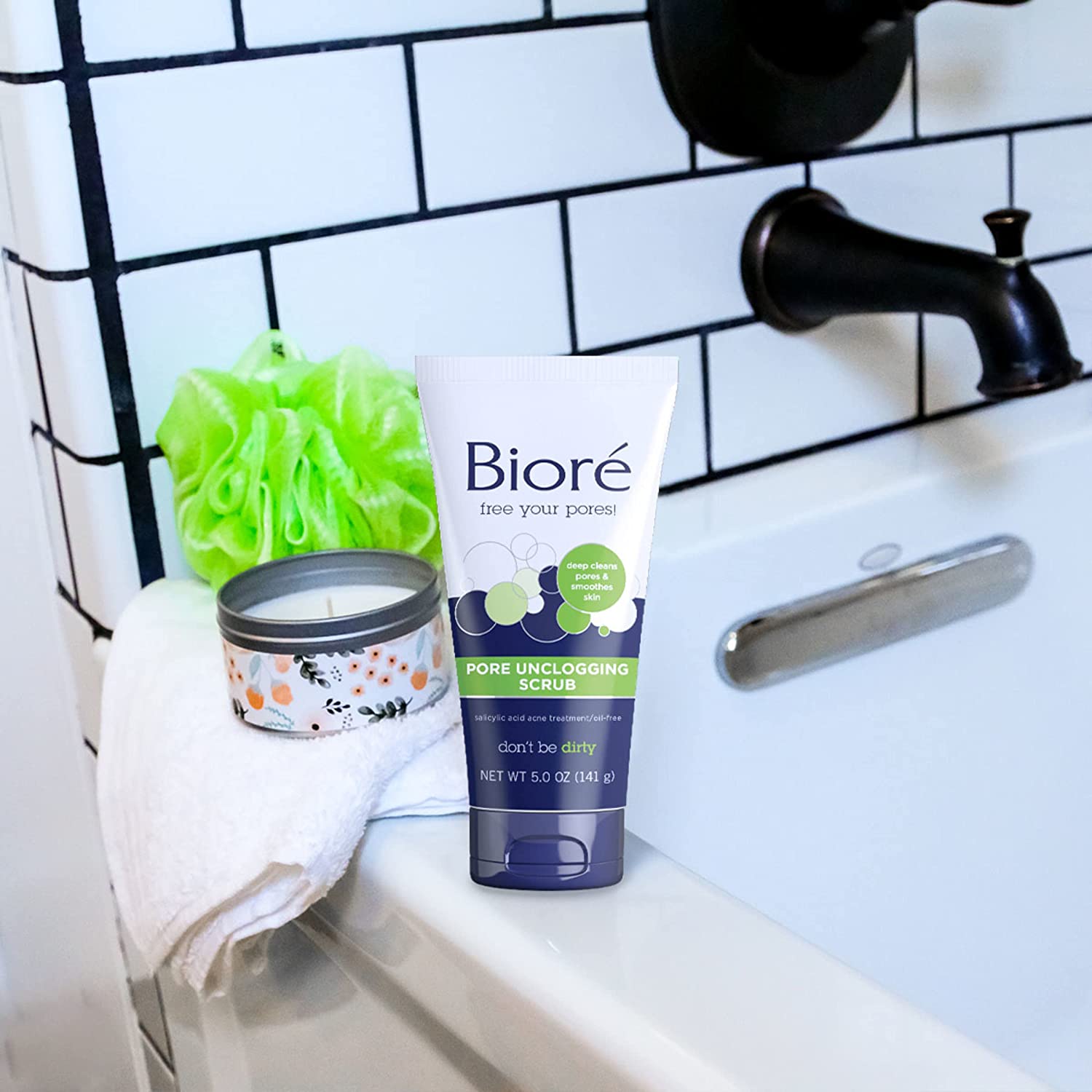 Biore PORE UNCLOGGING SCRUB | Sugatra