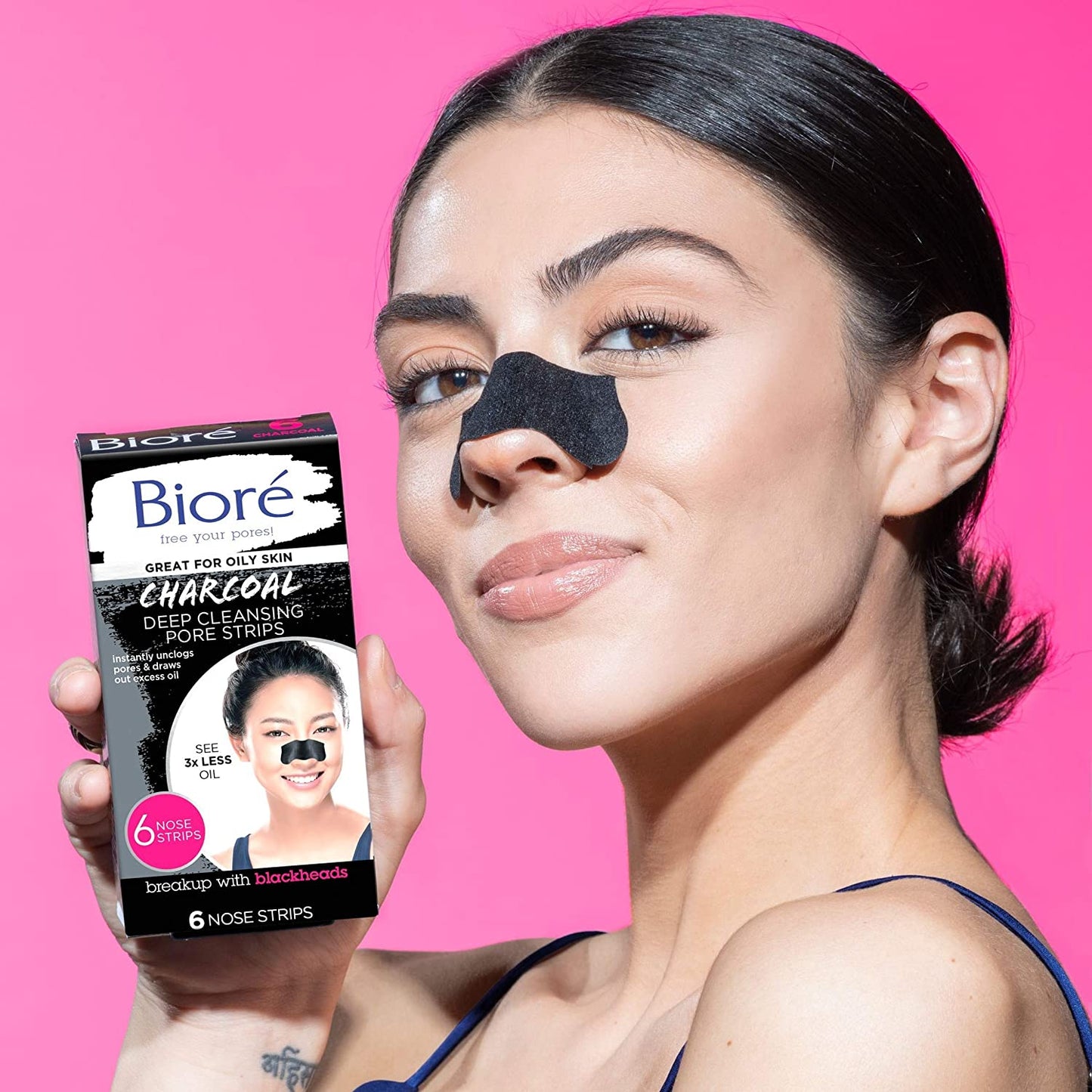 BIORÉ® CHARCOAL NOSE STRIPS