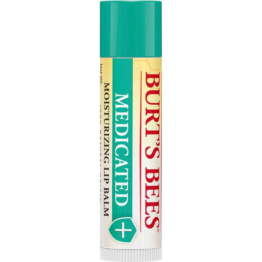 Medicated Lip Balm - Soothes chapped lips with Menthol