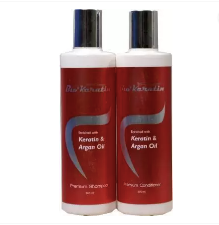 Combo - Bio-Keratin -  Keratin & Argan oil premium shampoo + Conditioner