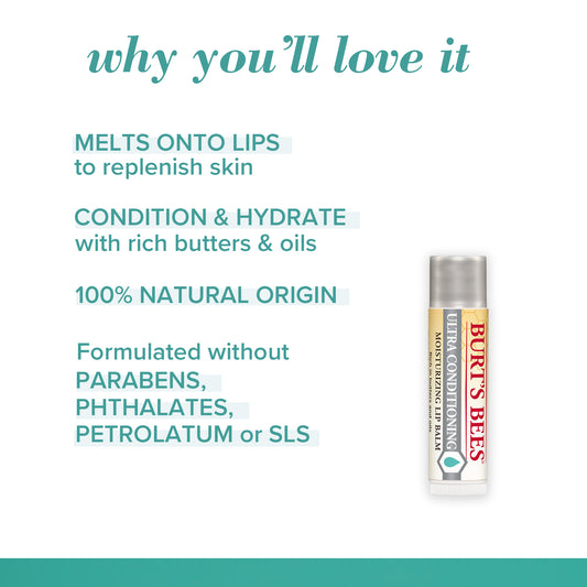 Burts Bees Ultra Conditioning Lip Balm