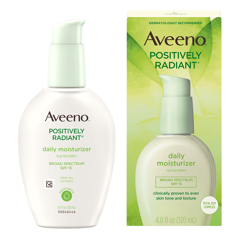 Aveeno Positively Radiant Moisturiser