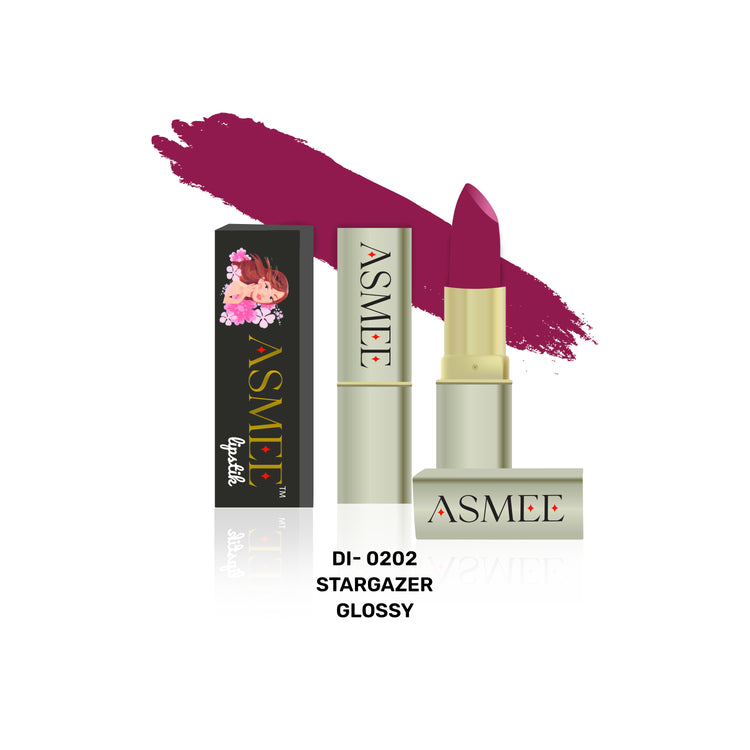 Asmee Liquid Lipstick -Orange Lily  &  Get Glossy Lipstick- Stargazer Free