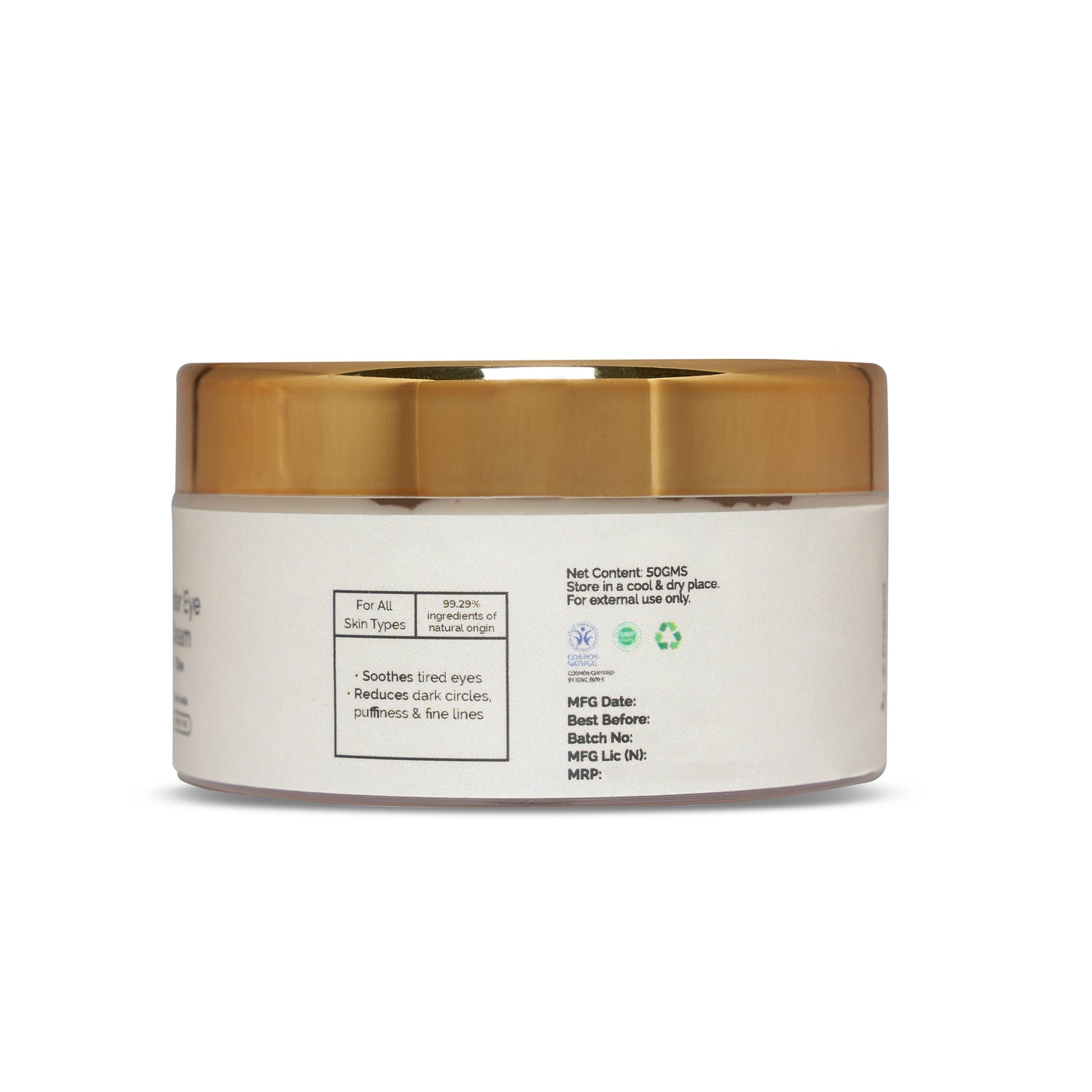 Tvam Under Eye Cream