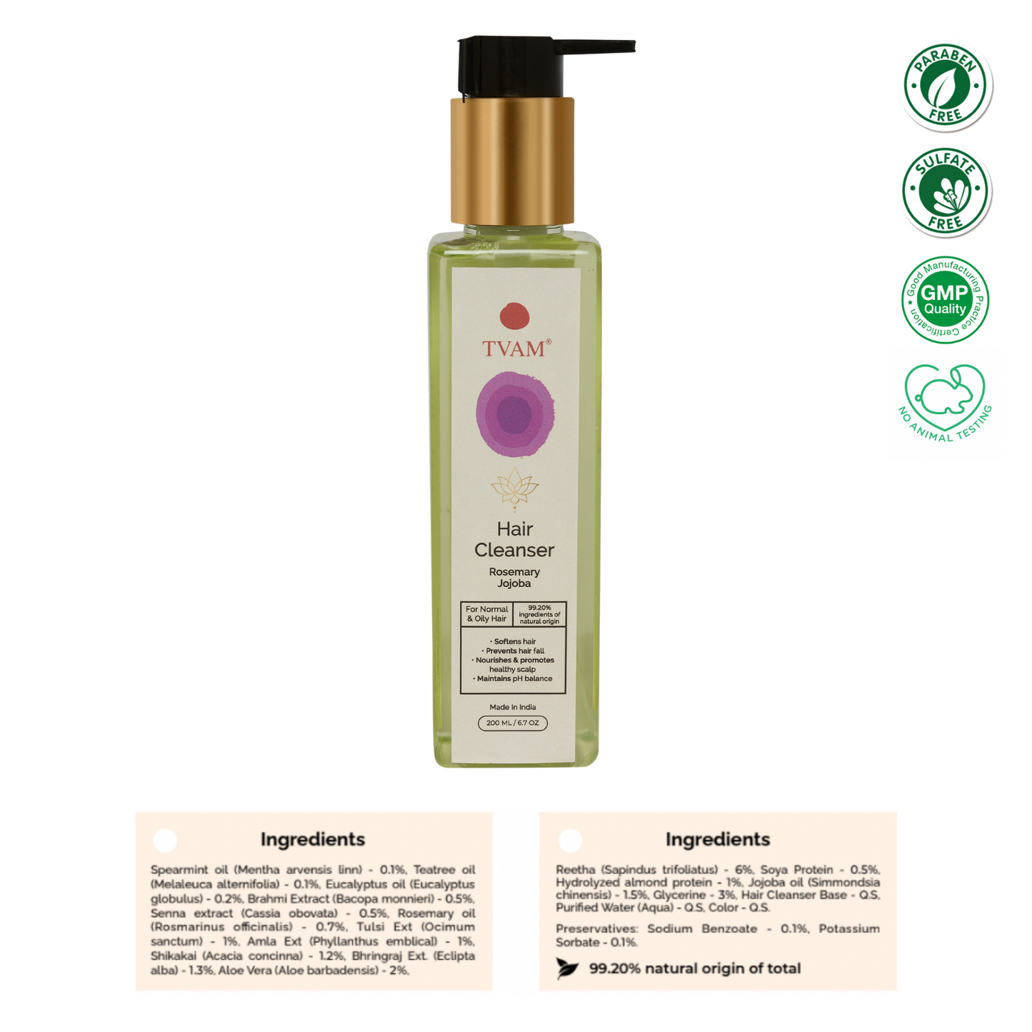 Tvam Hair Cleanser