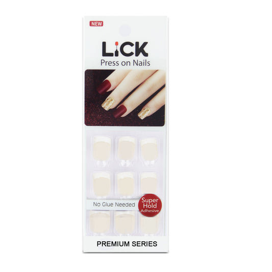 Lick Nail classic french tip