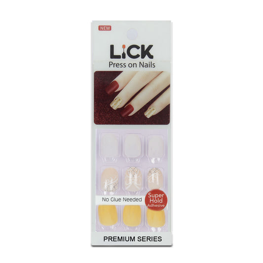 Lick Nail Yellow Pastel