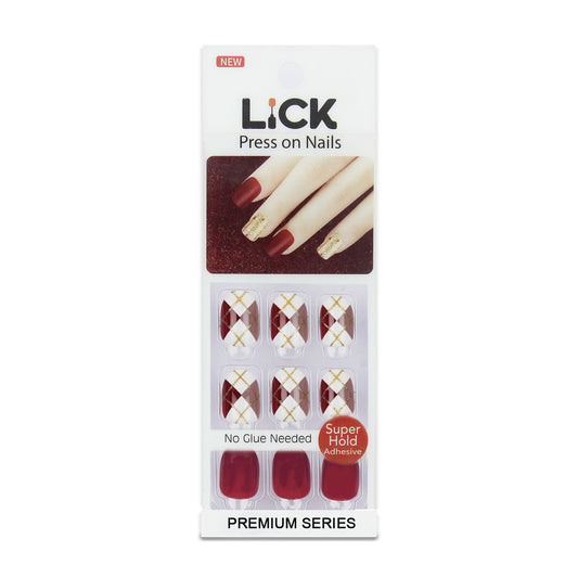 Lick Nail Dark Pink