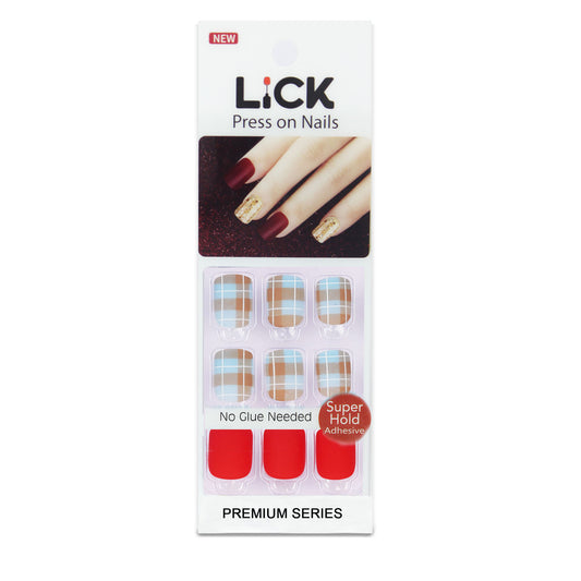 Lick Nail Matte Red